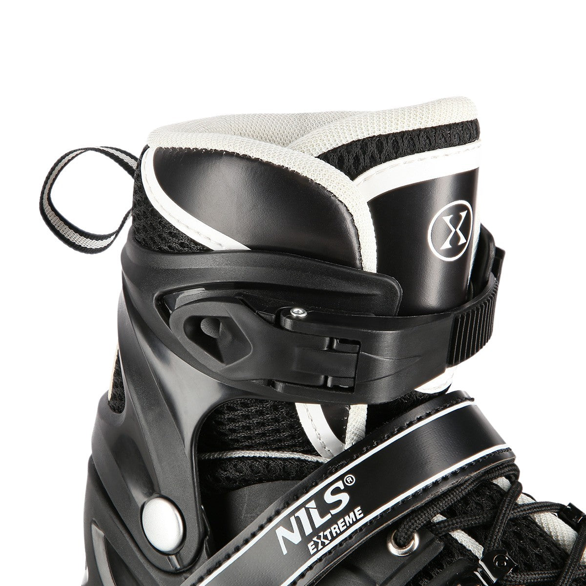 4-in-1 Black LED Inline/Ice Skates, Size S (31-34)