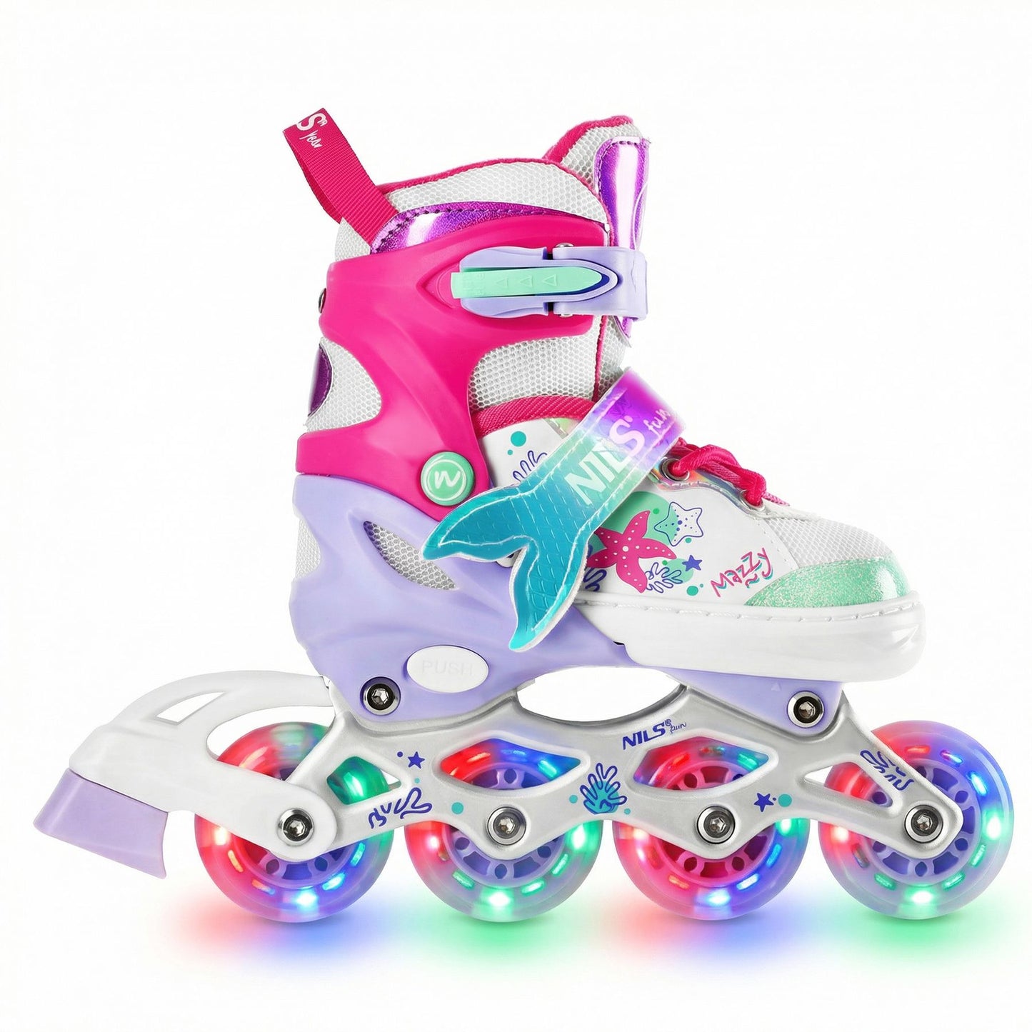 4-in-1 Inline & Ice Skate Set for Kids, Size S (31-34)