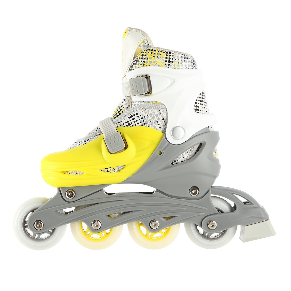 4-in-1 Inline/Ice Skates, Lime, Size S (31-34)