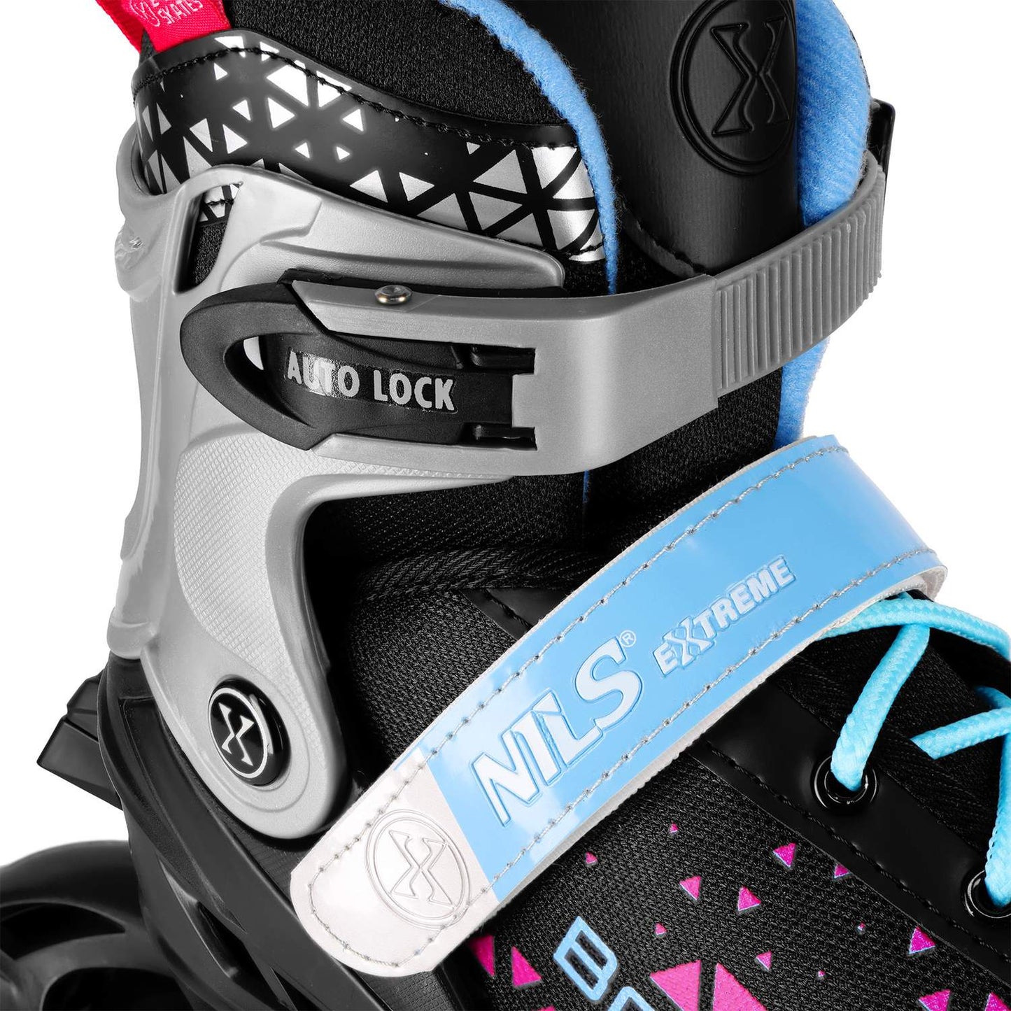 4-in-1 Inline & Ice Skates Set, Pink, Size S (29-33)