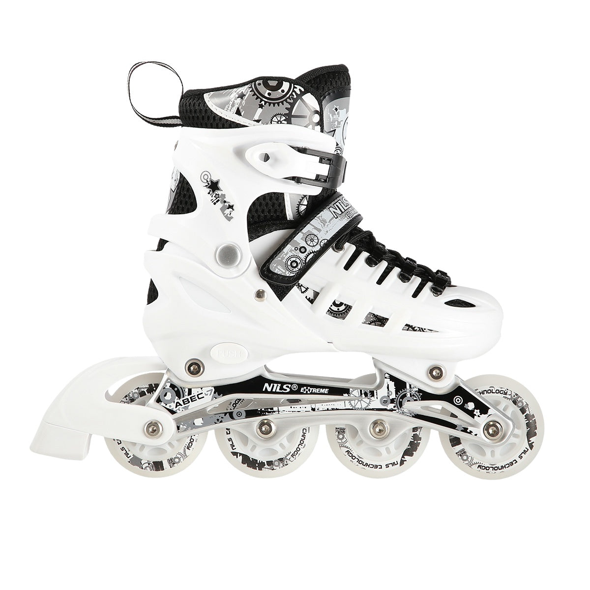 4-in-1 LED Inline/Ice Skates, Size M (35-38)