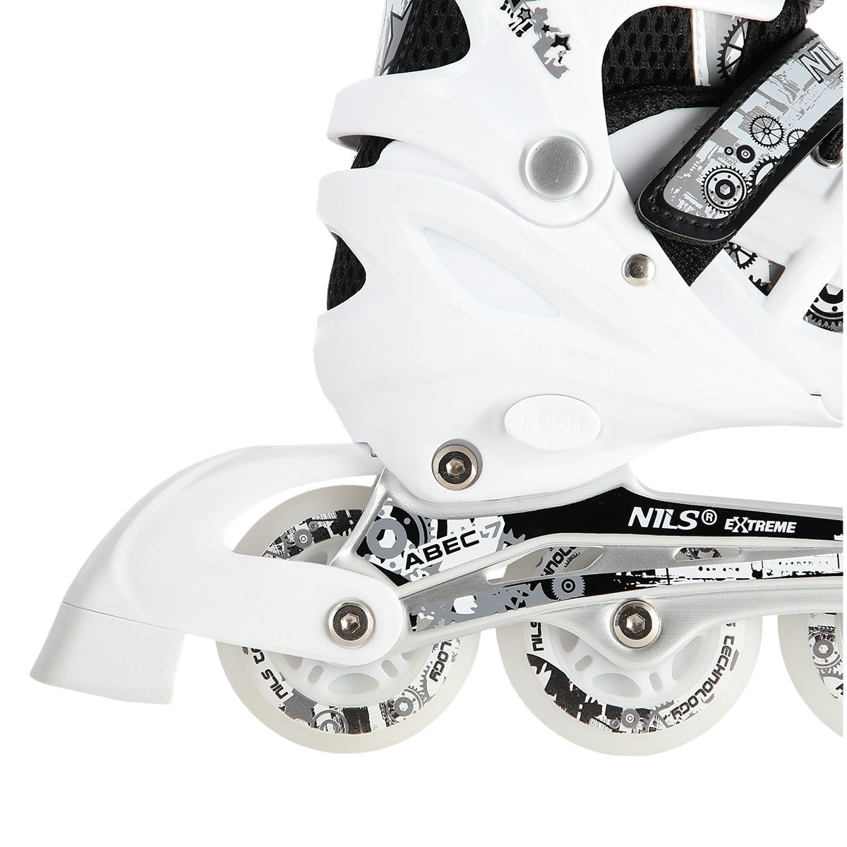 4-in-1 LED Inline/Ice Skates, Size S (31-34)