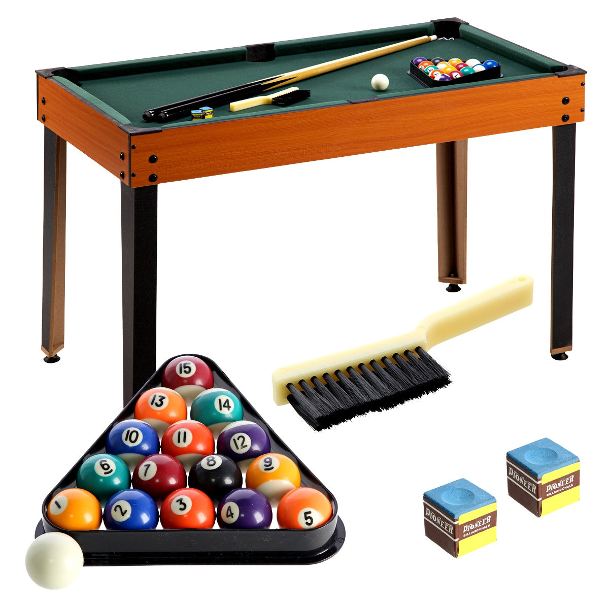4-in-1 Multi-Game Table Set