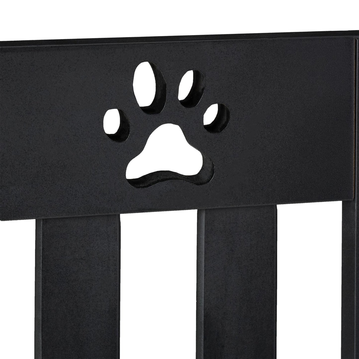 4-part dog barrier fence paws