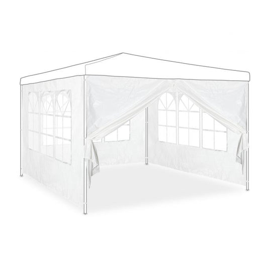 4 pcs. side walls for party tents