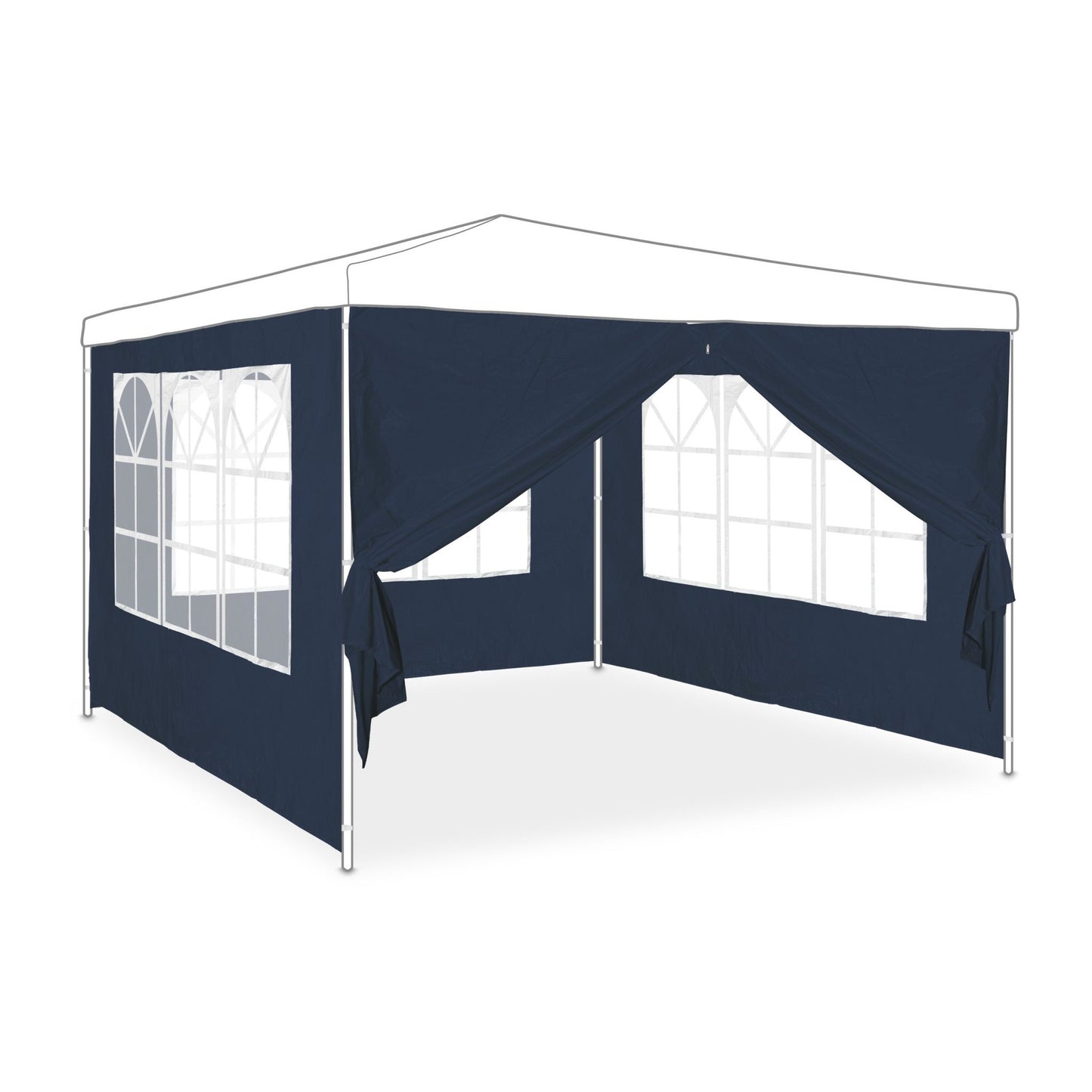 4 pcs. side walls for party tents