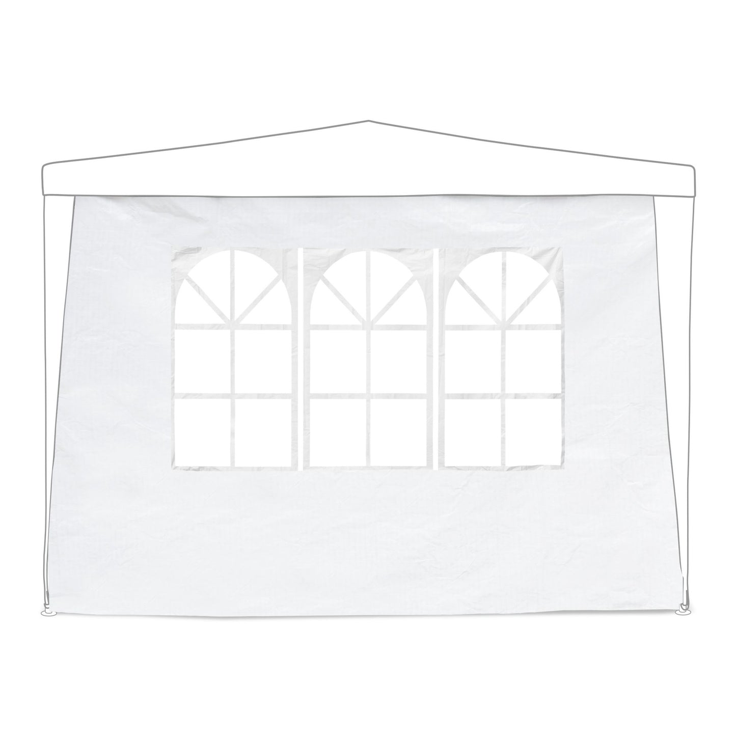 4 pcs. side walls for party tents
