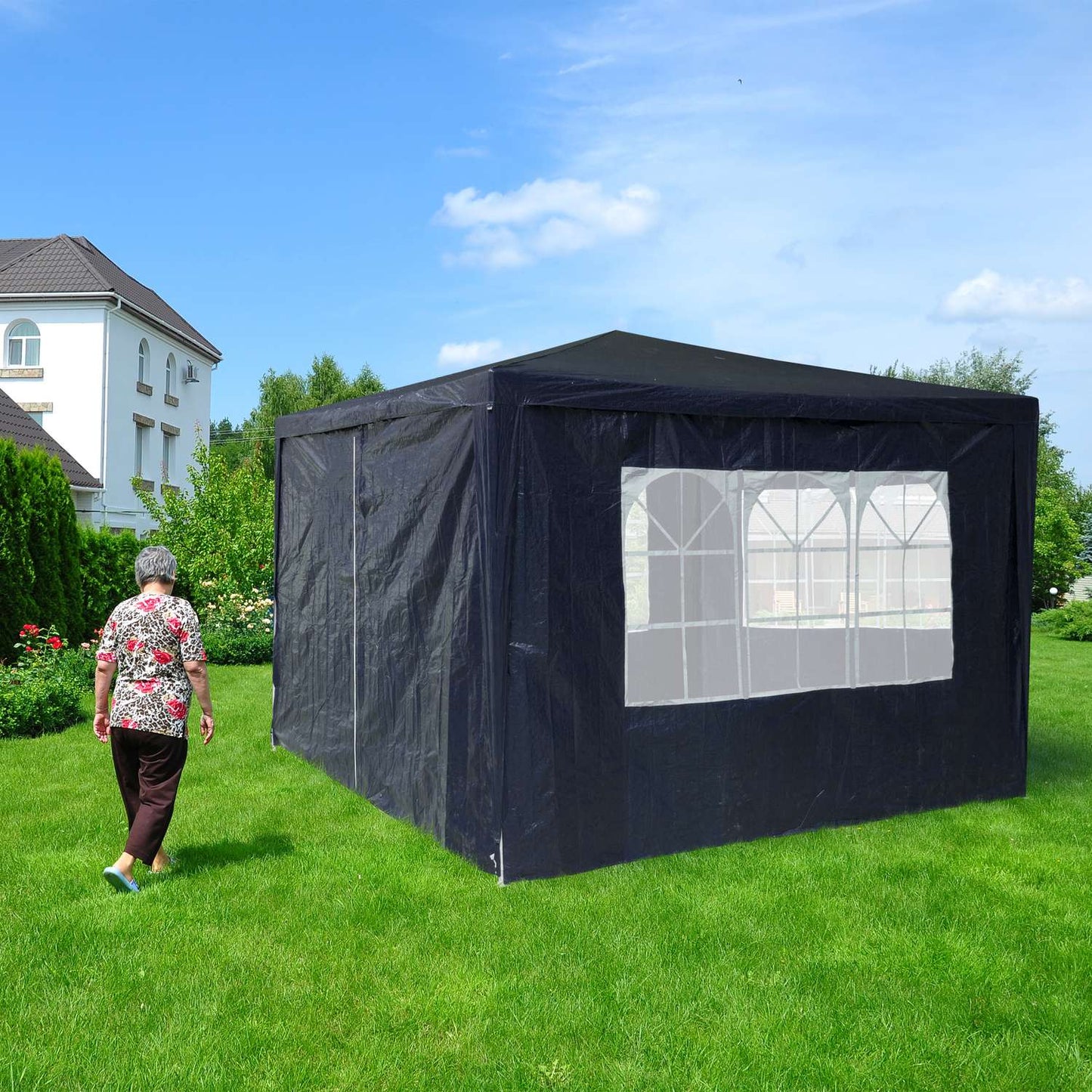 4 pcs. side walls for party tents