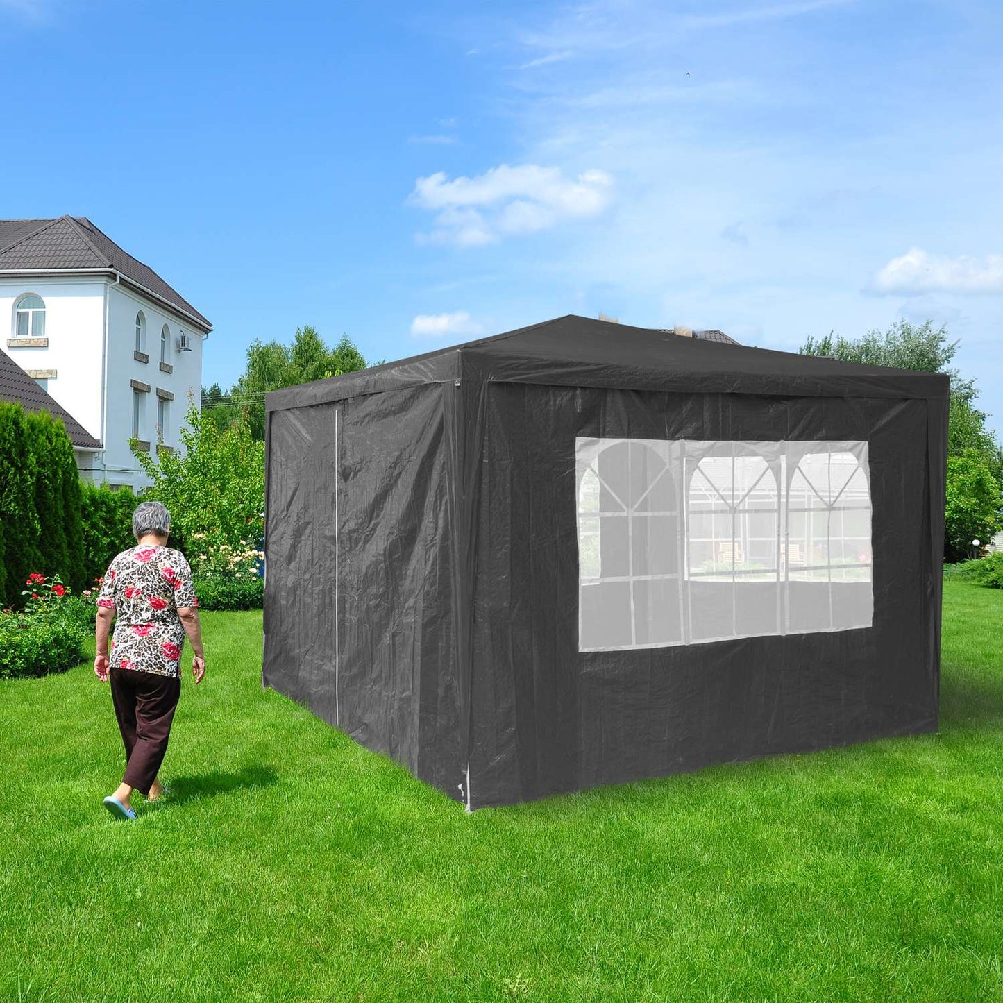 4 pcs. side walls for party tents