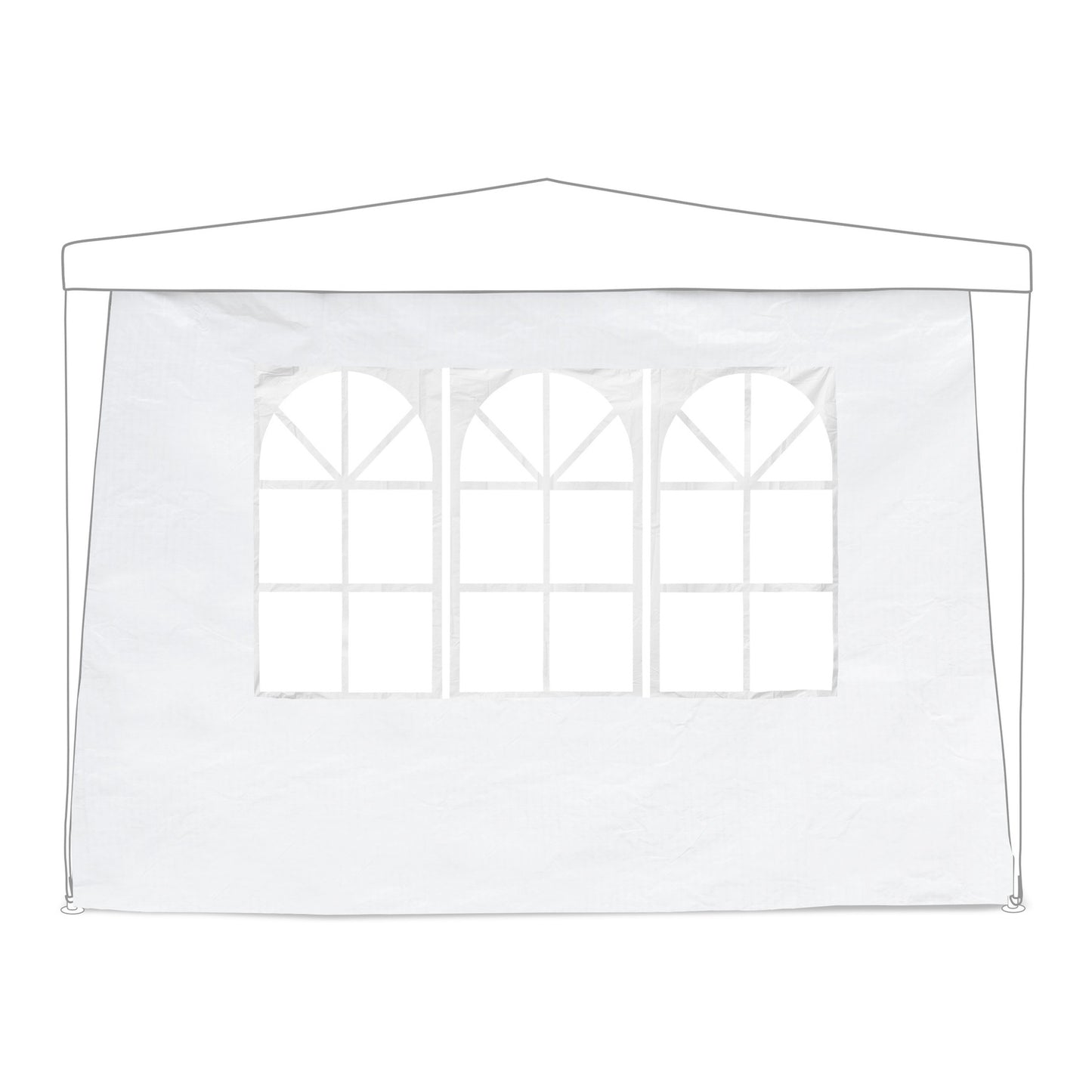 4 pcs. side walls for party tents