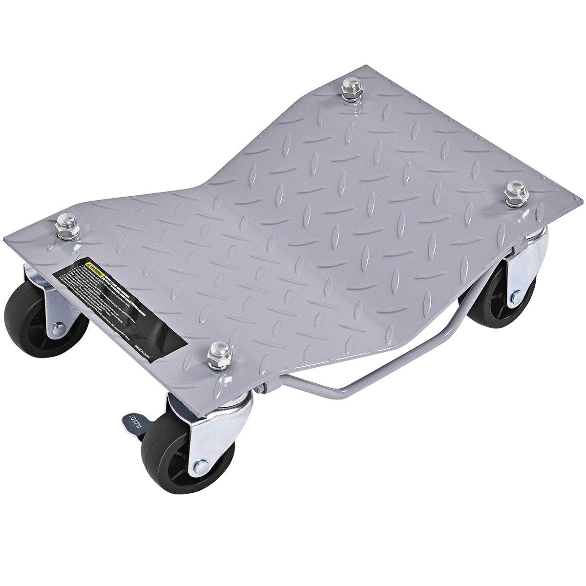 4 pieces of maneuvering aid 680 kg per platform Max. tire width 30 cm Wheel maneuvering roller maneuvering jack