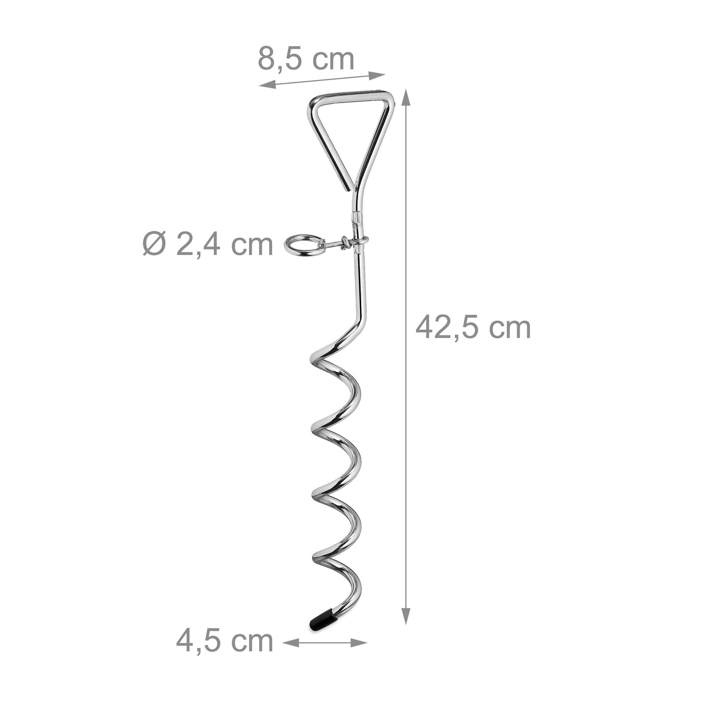 4x Screw in Ground Anchor