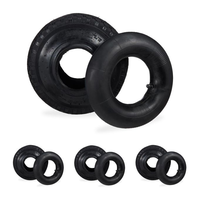 4x truck tires 3.00-4 with inner tube