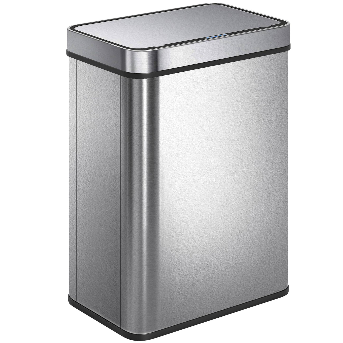 50L Sensor Trash Can, Stainless Steel, Odor Control