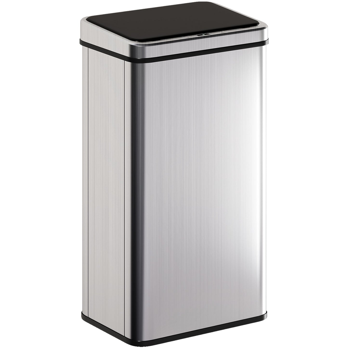 50L Touchless Sensor Trash Can, Stainless Steel