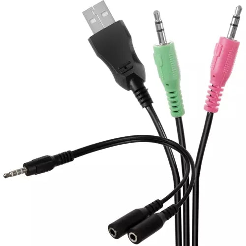 5.1 gaming headset with Dunmoon 19060 microphone