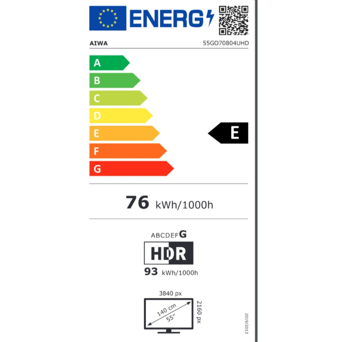 55"" 4K Ultra HD Google TV, Wi-Fi & Bluetooth
