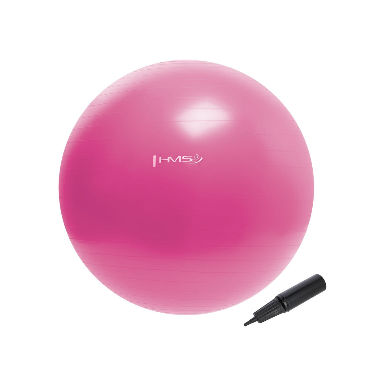 55cm Pink Gym Ball – Anti-Burst, Non-Slip