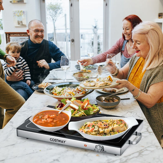 56 x 36 cm warming plate Electric food warmer with heating plate function 50 - 120℃