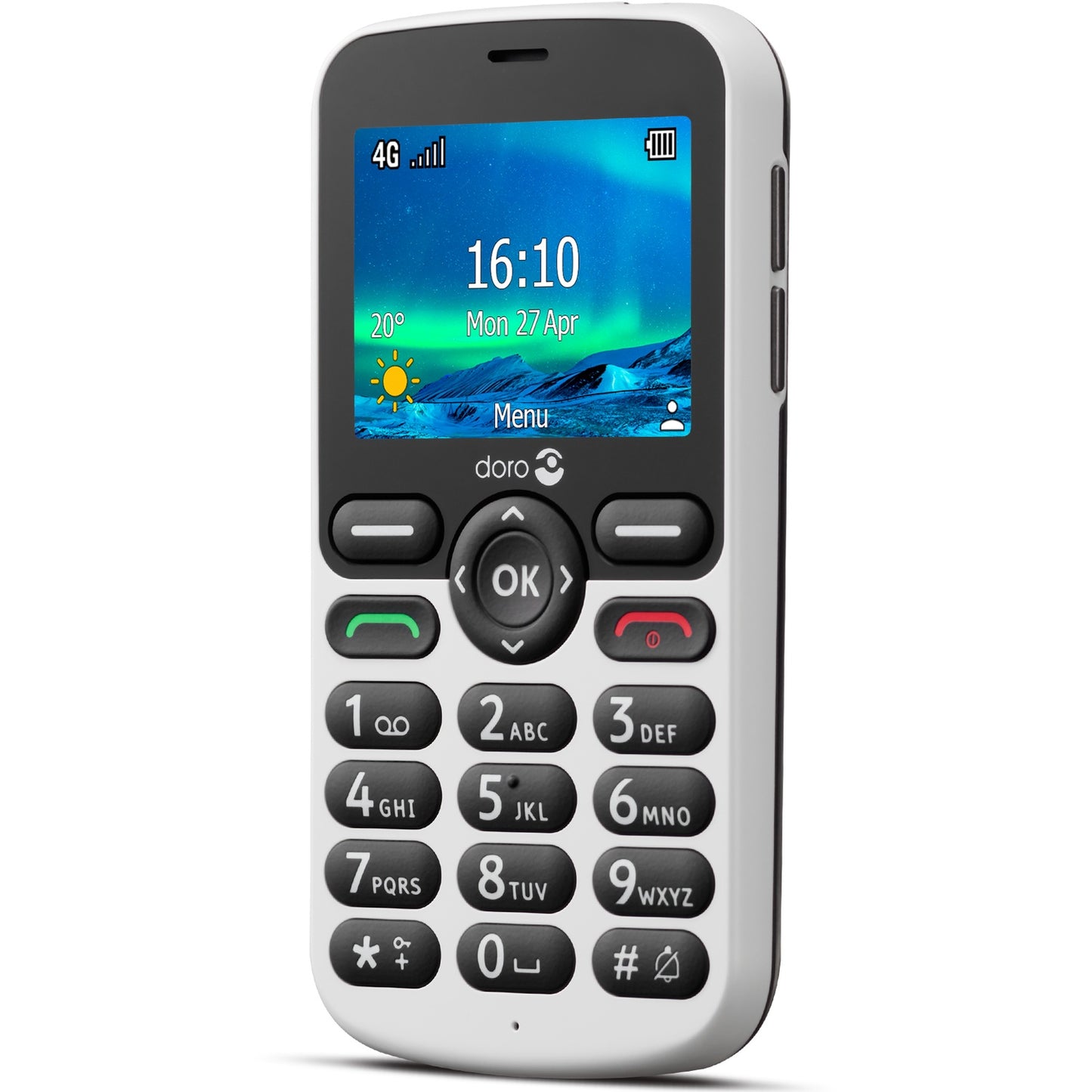 5861 4G White/Black