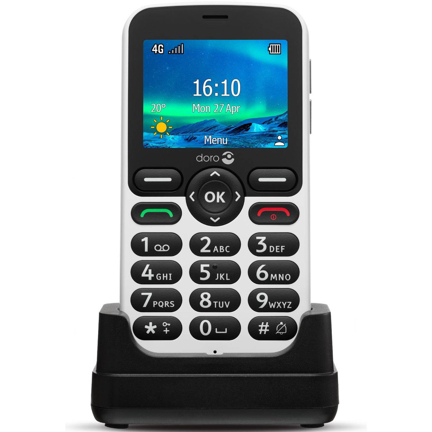5861 4G White/Black