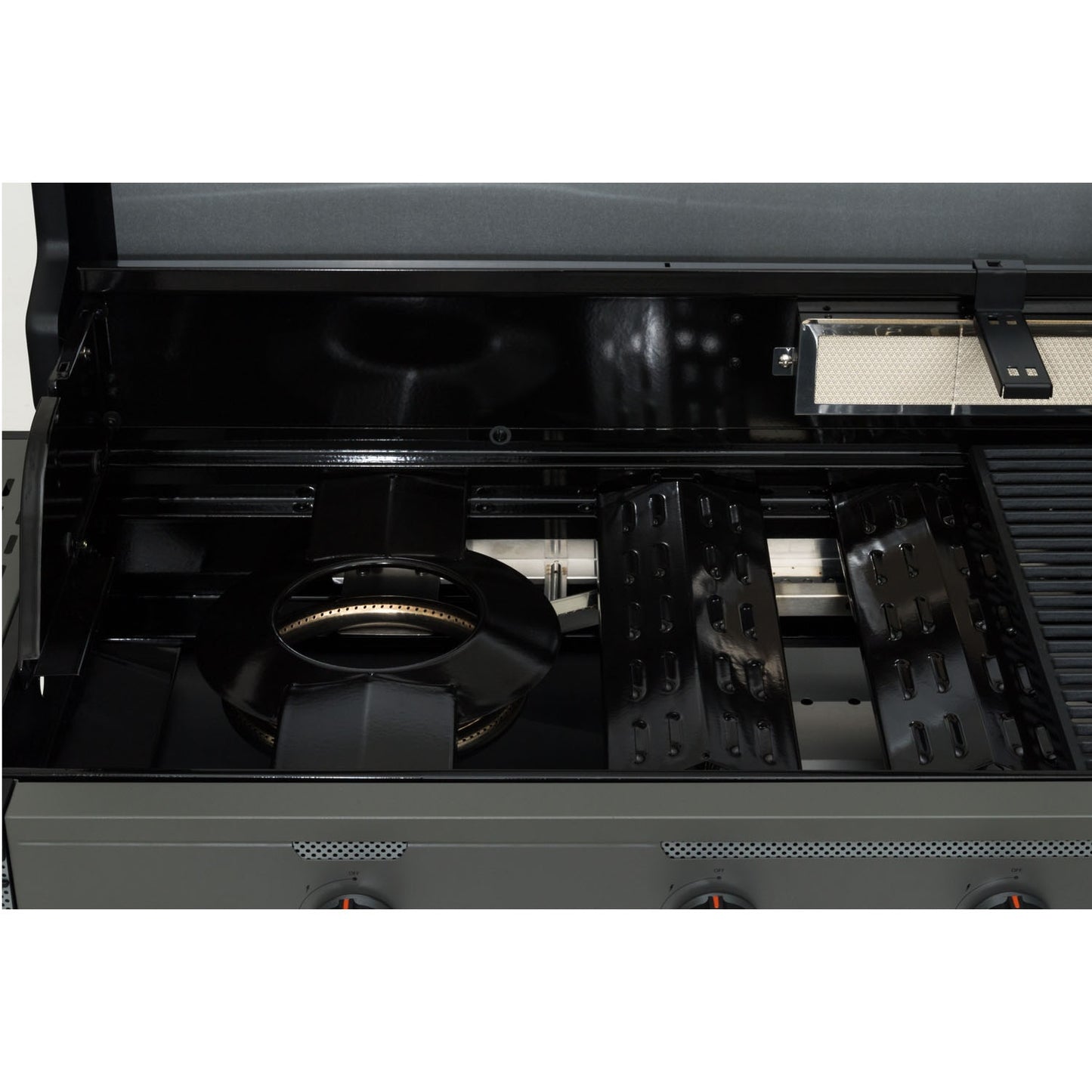 5-Burner Gas Grill with Side and Rear Burners