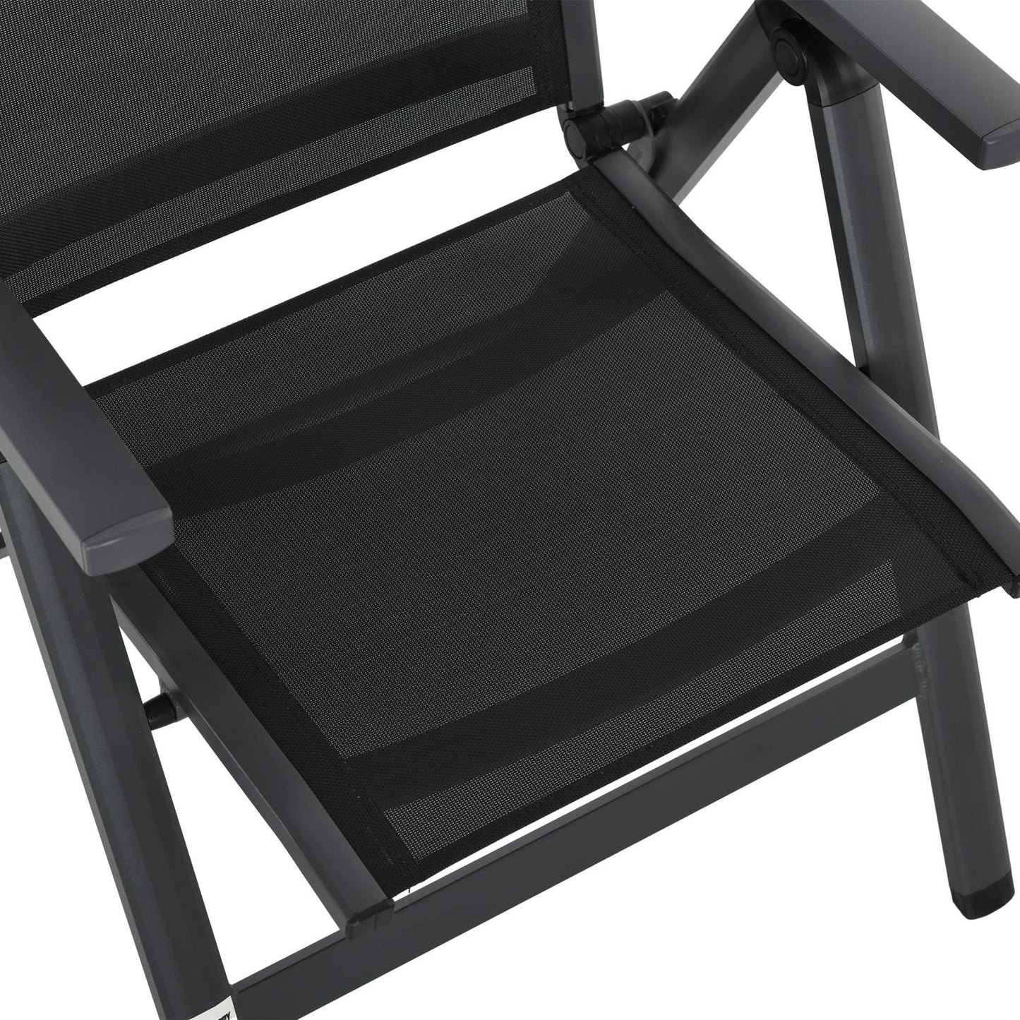 Outdoor garden furniture set - table and 4 folding chairs