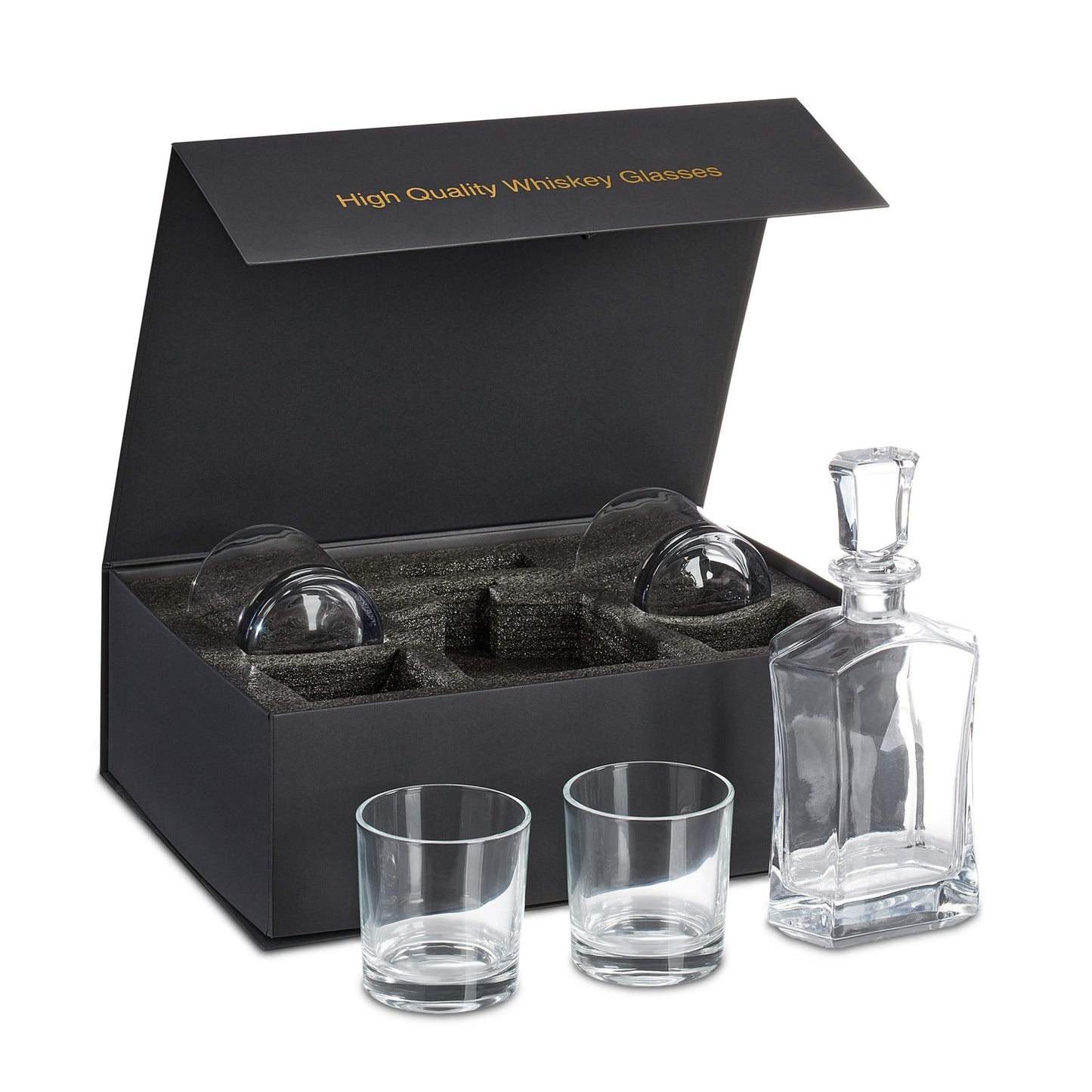 5-Piece Whisky Set Decanter & Glasses