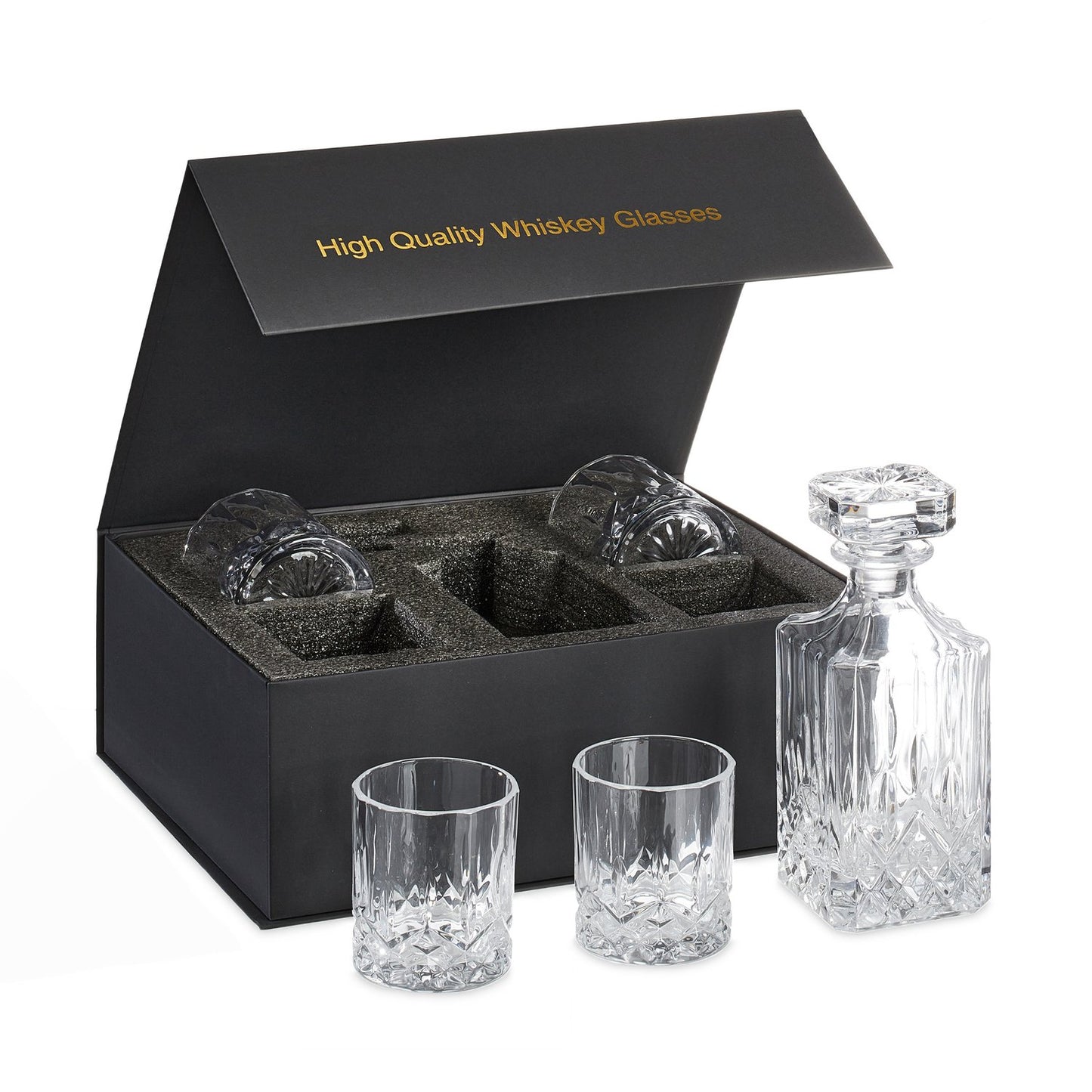 5-Piece Whisky Set Decanter & Glasses