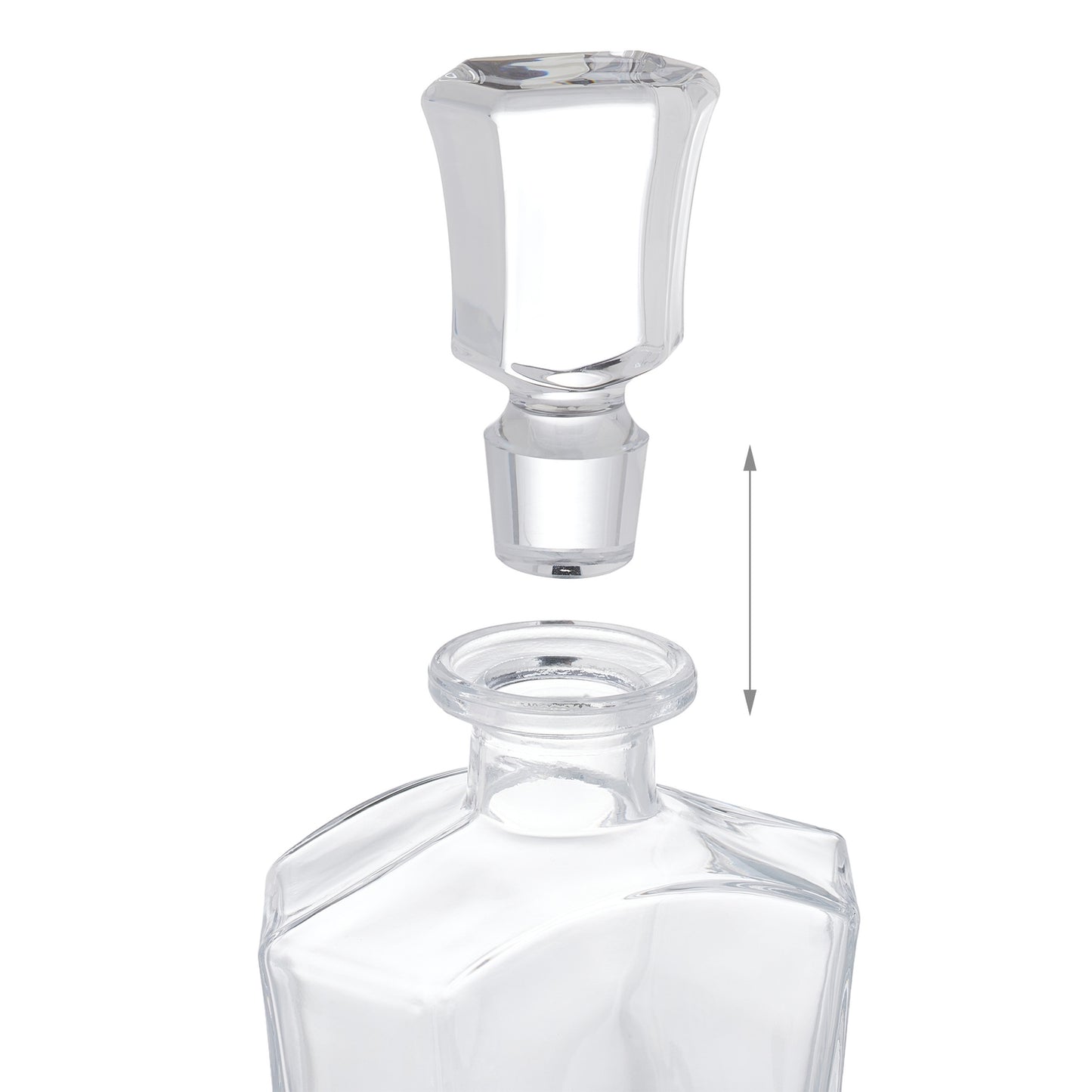 5-Piece Whisky Set Decanter & Glasses