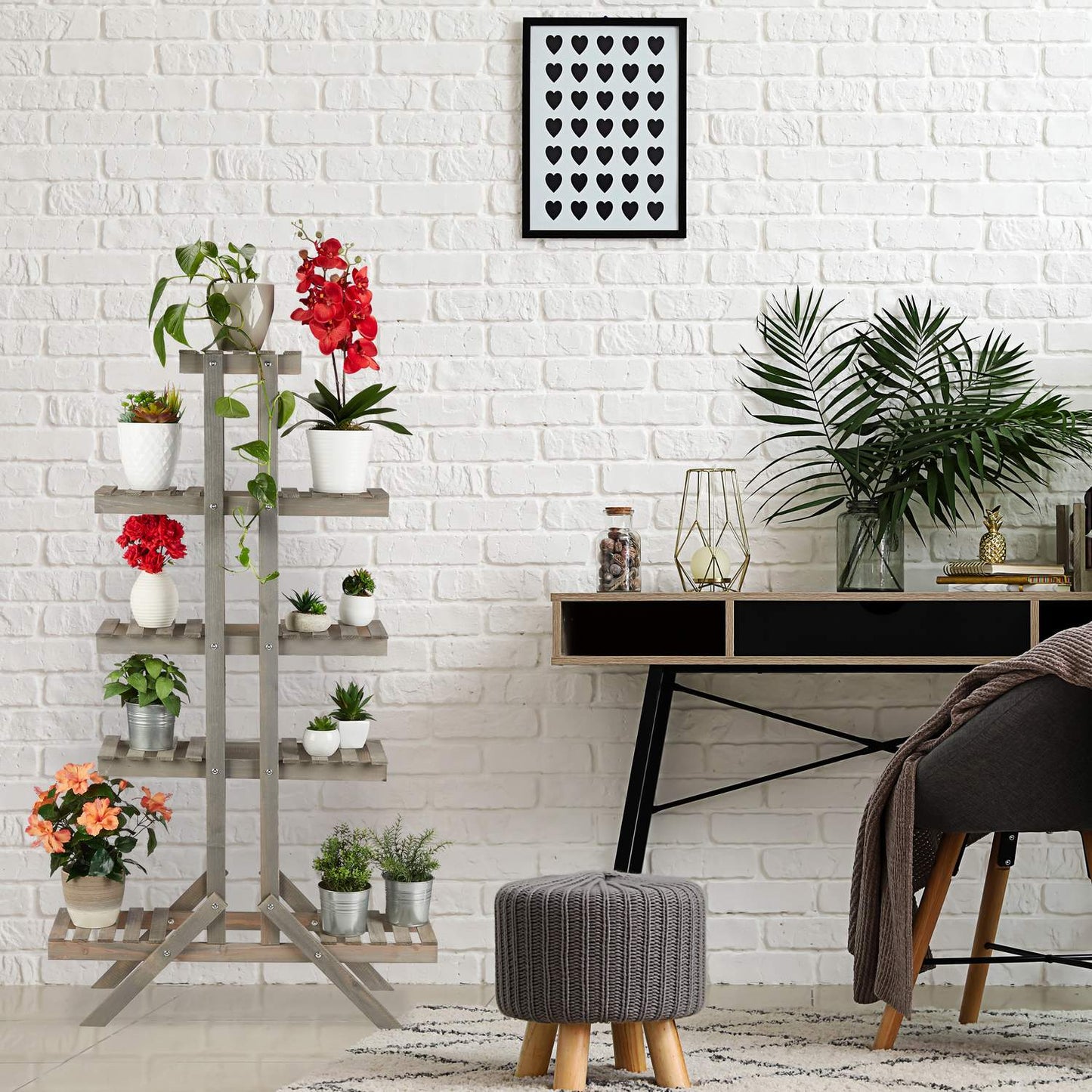 5-Tier Flower Rack