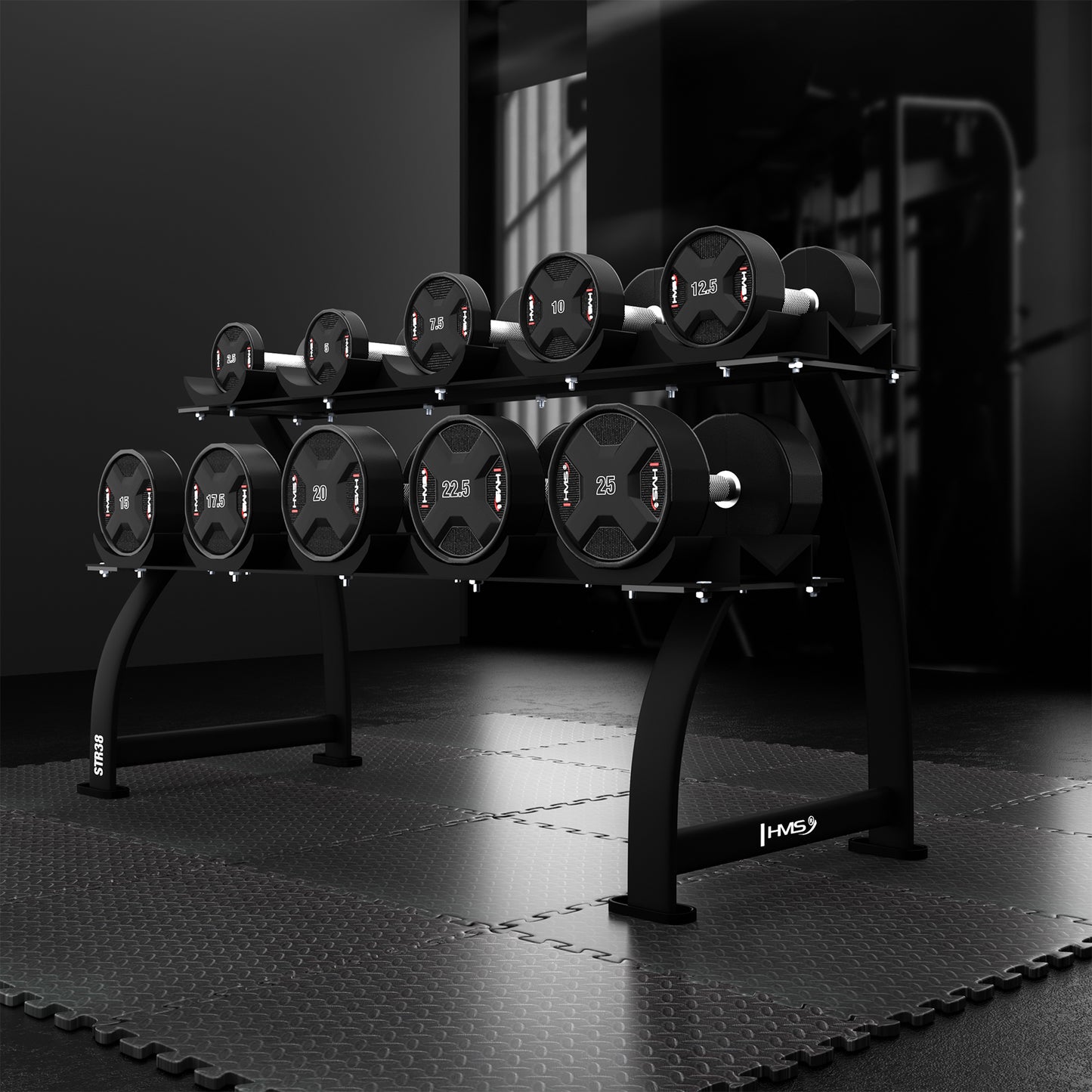 5 kg Polyurethane Dumbbell for Home Workouts