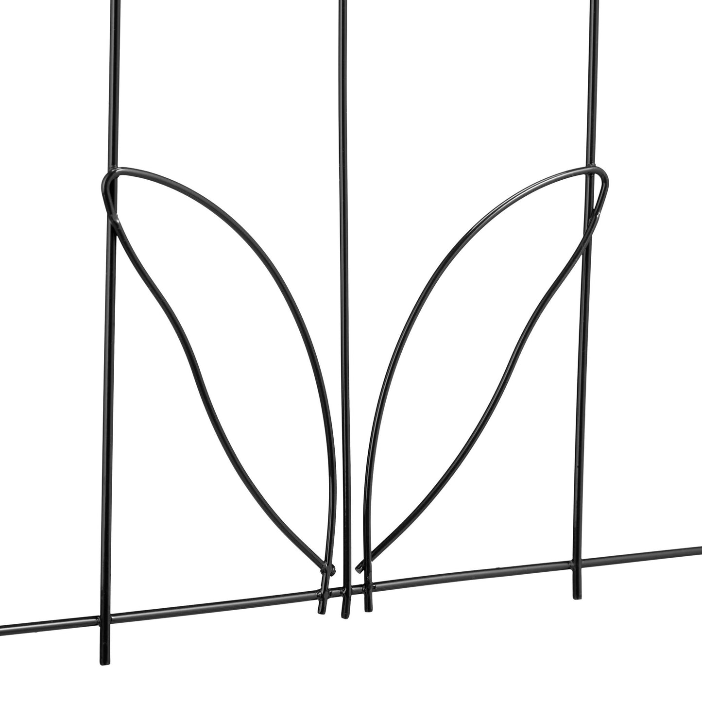 5-part metal bed rail