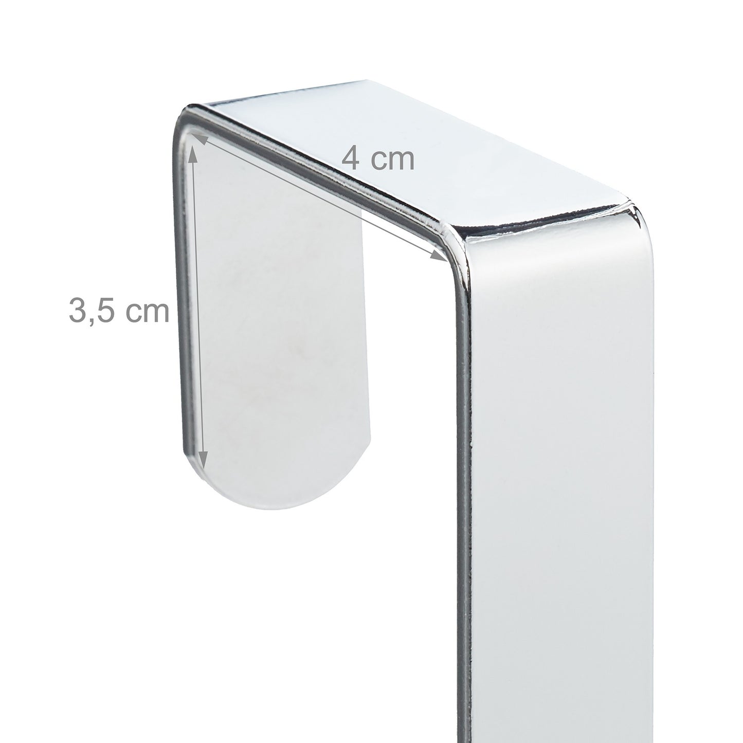 5 pcs. stainless steel door hooks