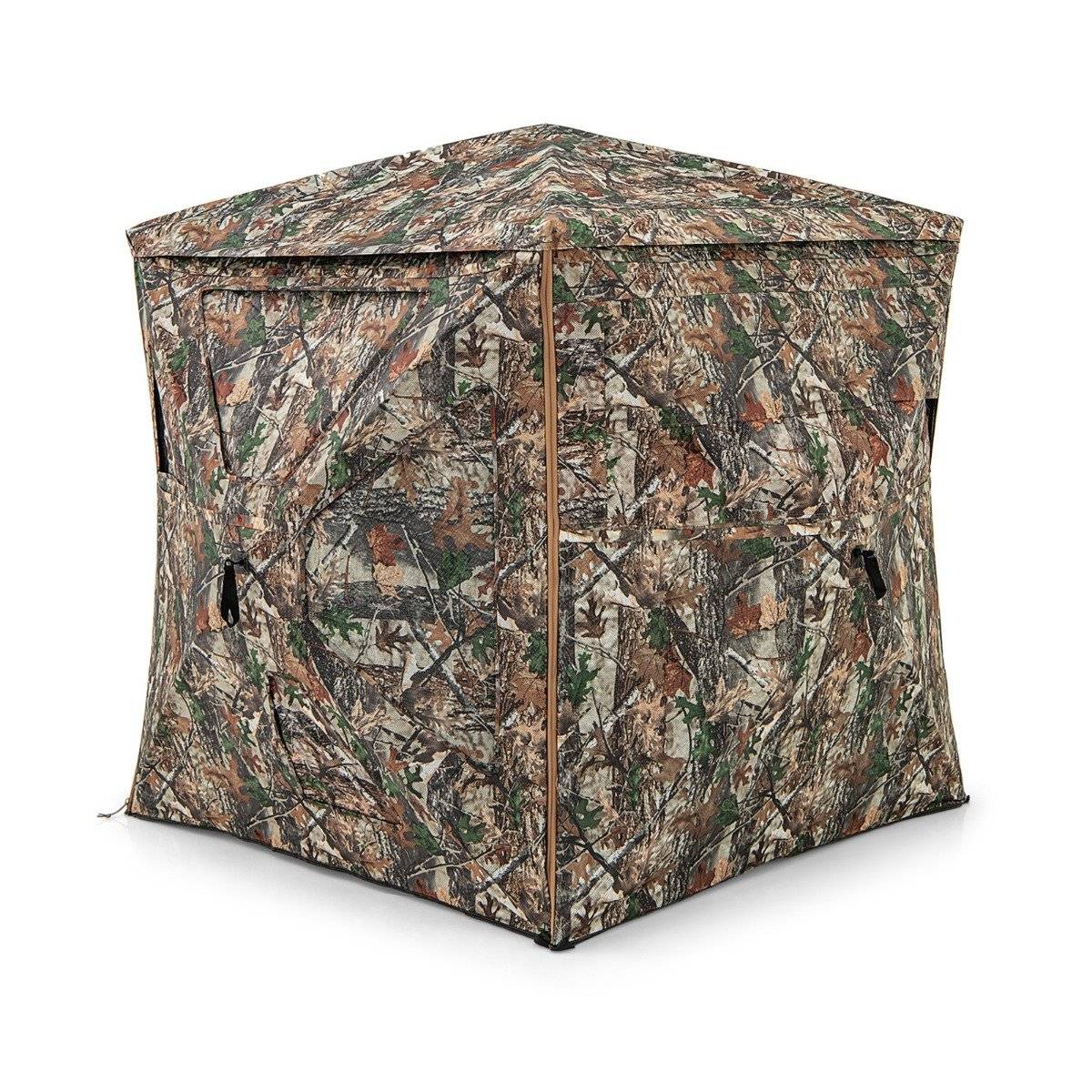 5-piece demountable hunting hideout for 2-3 people 360° transparent hunter tent