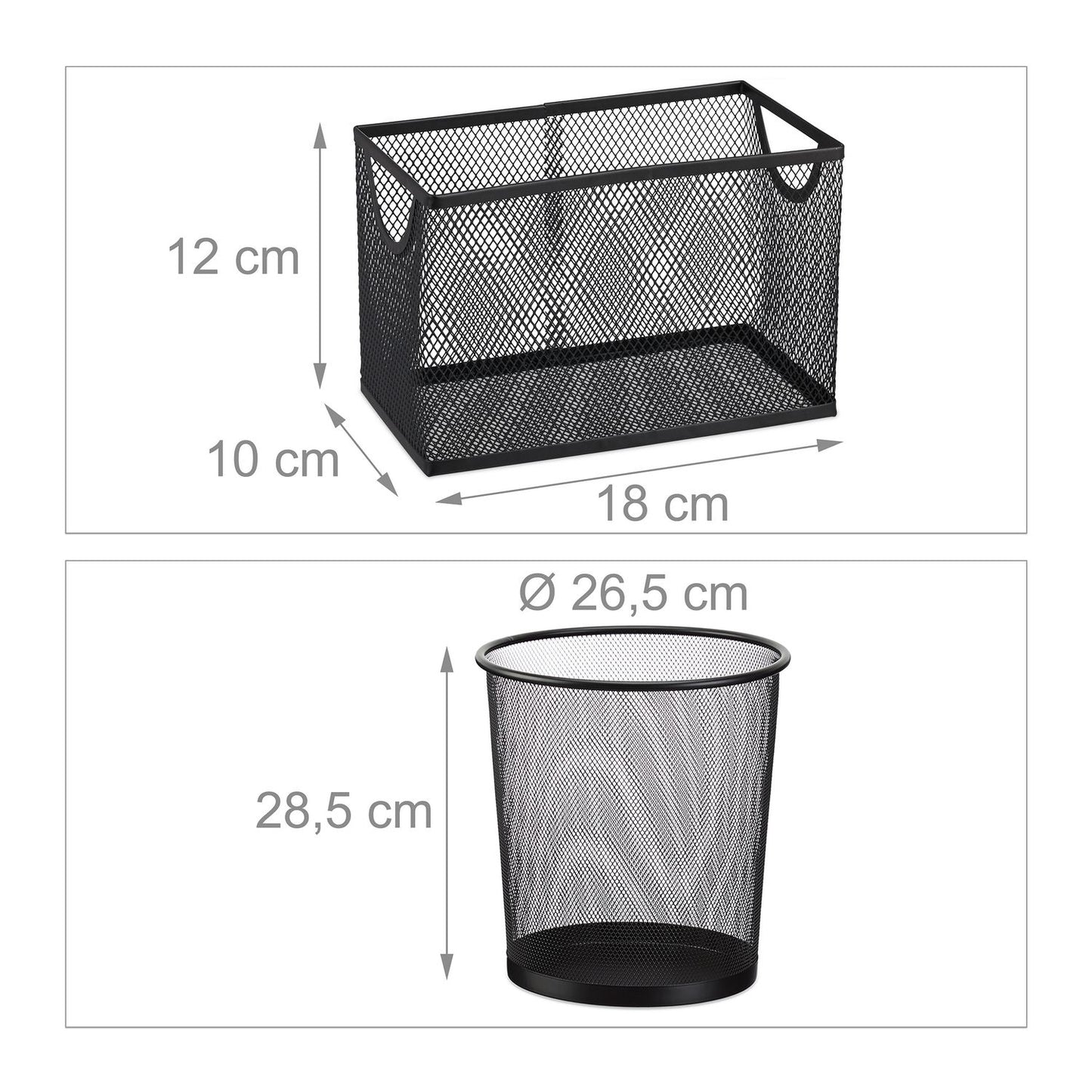 5-piece desk organizer set