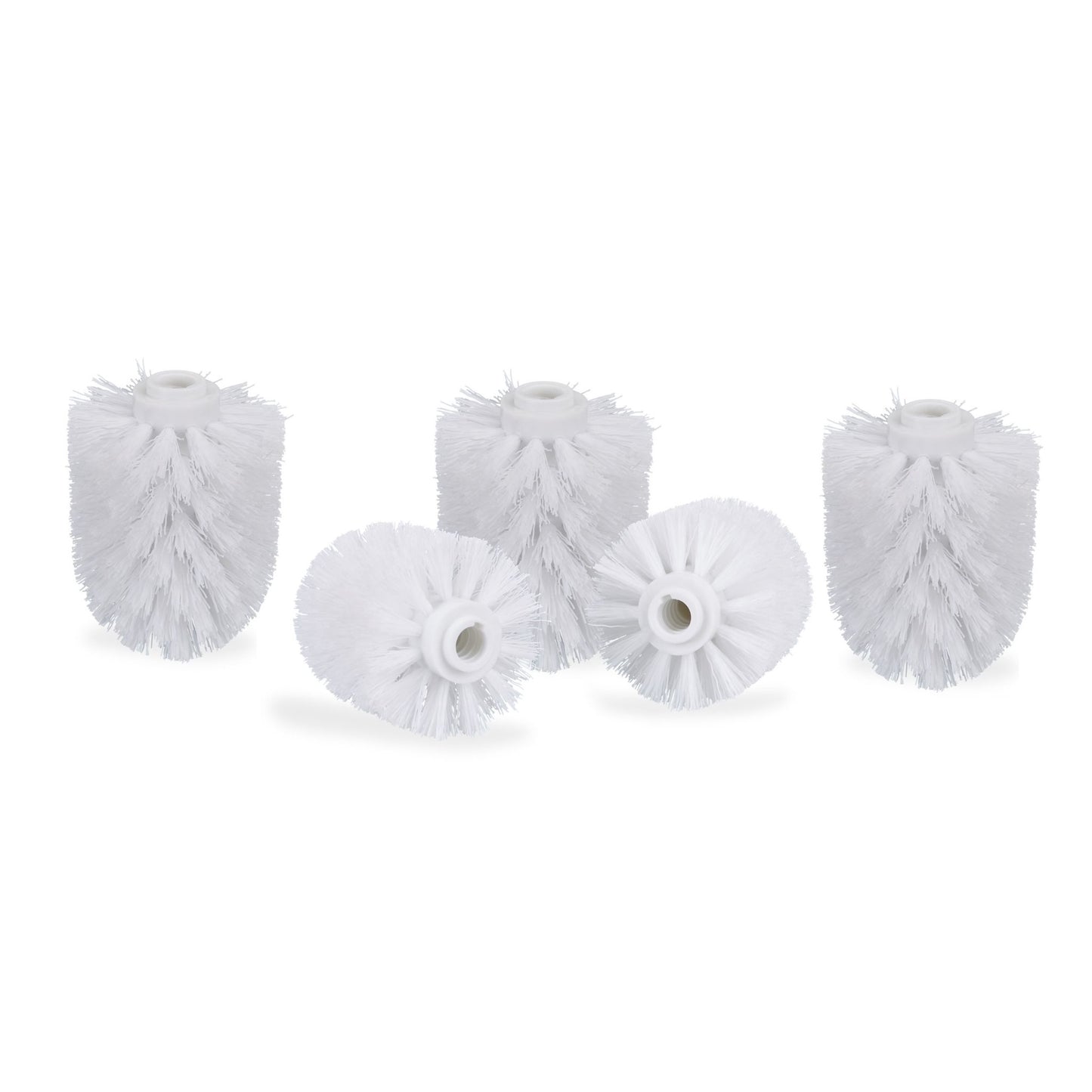 5 replacement toilet brushes