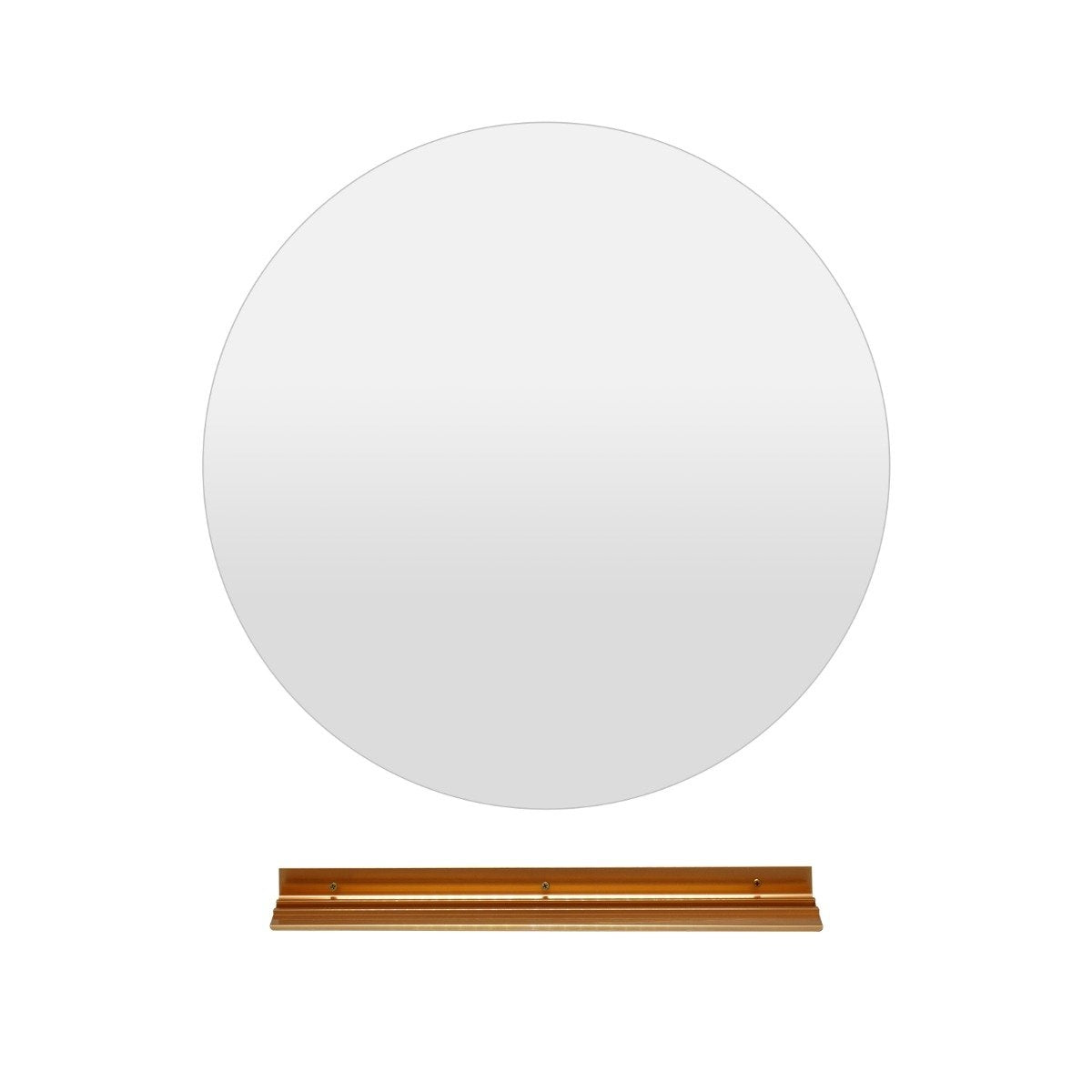 Ø60cm round bathroom mirror with lighting & touch switch & memory function wall mirror