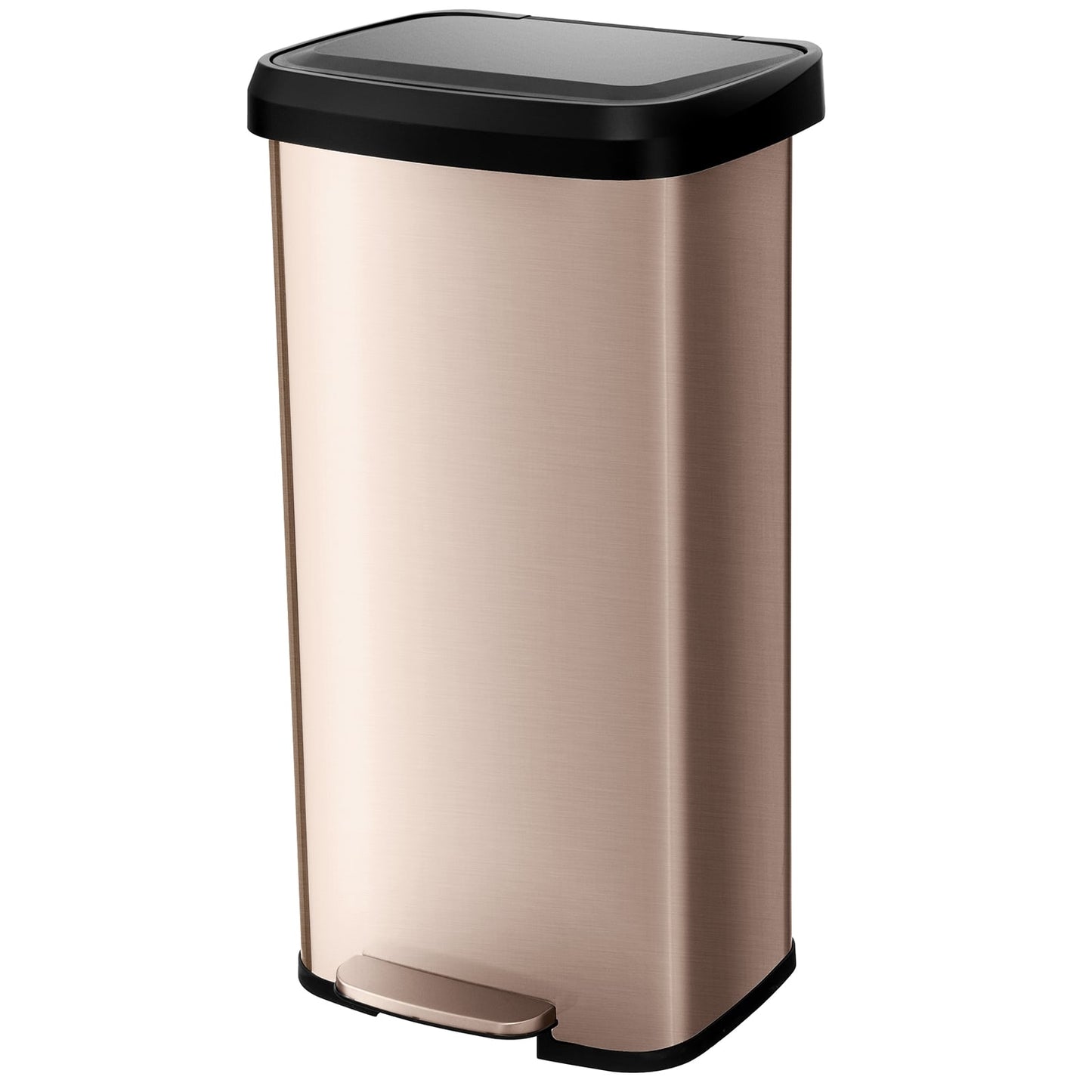 68L Kitchen Trash Can with Soft-Close Lid & Deodorizer