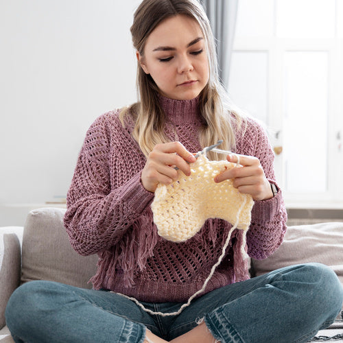 69-Piece Crochet Set with Hooks and Accessories