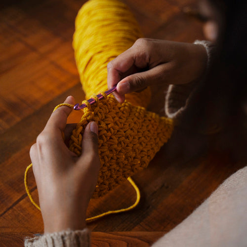 69-Piece Crochet Set with Hooks and Accessories