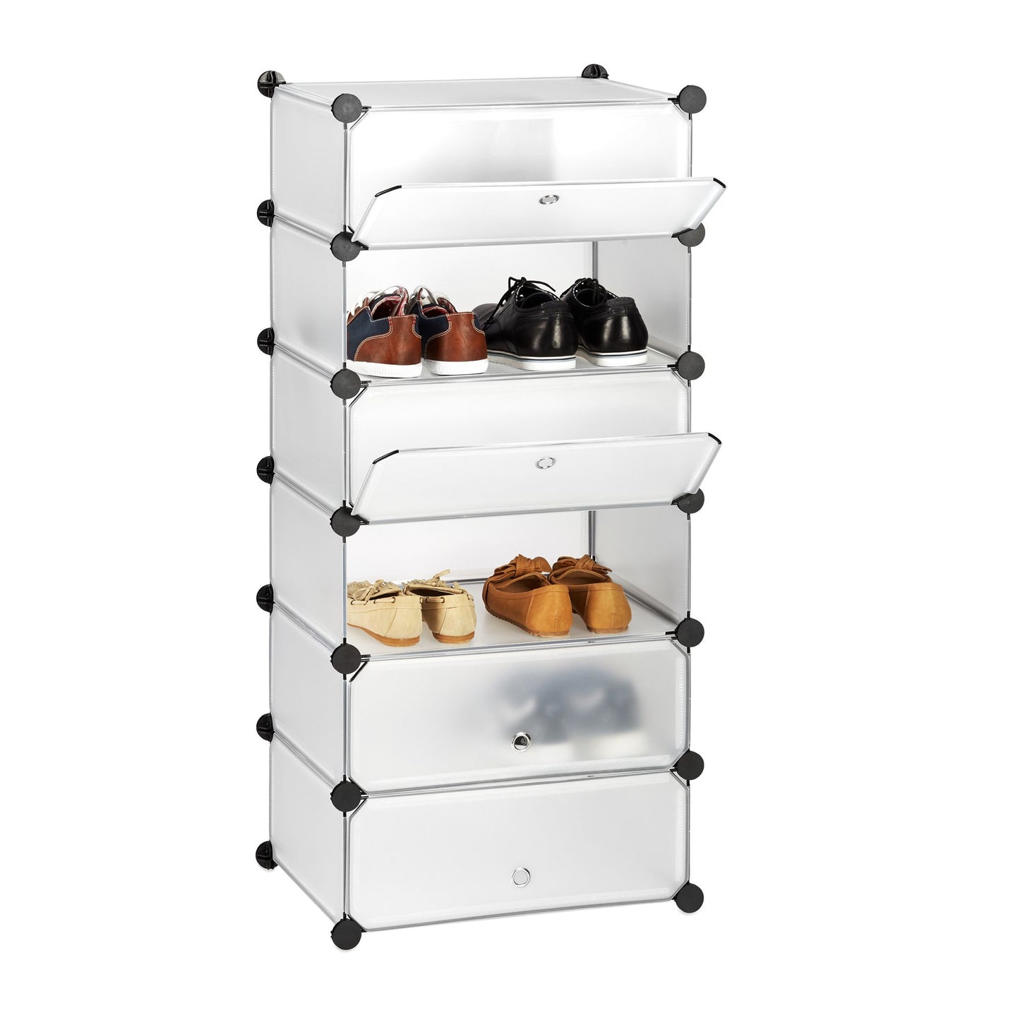 6 Compartment Shoe Cabinet