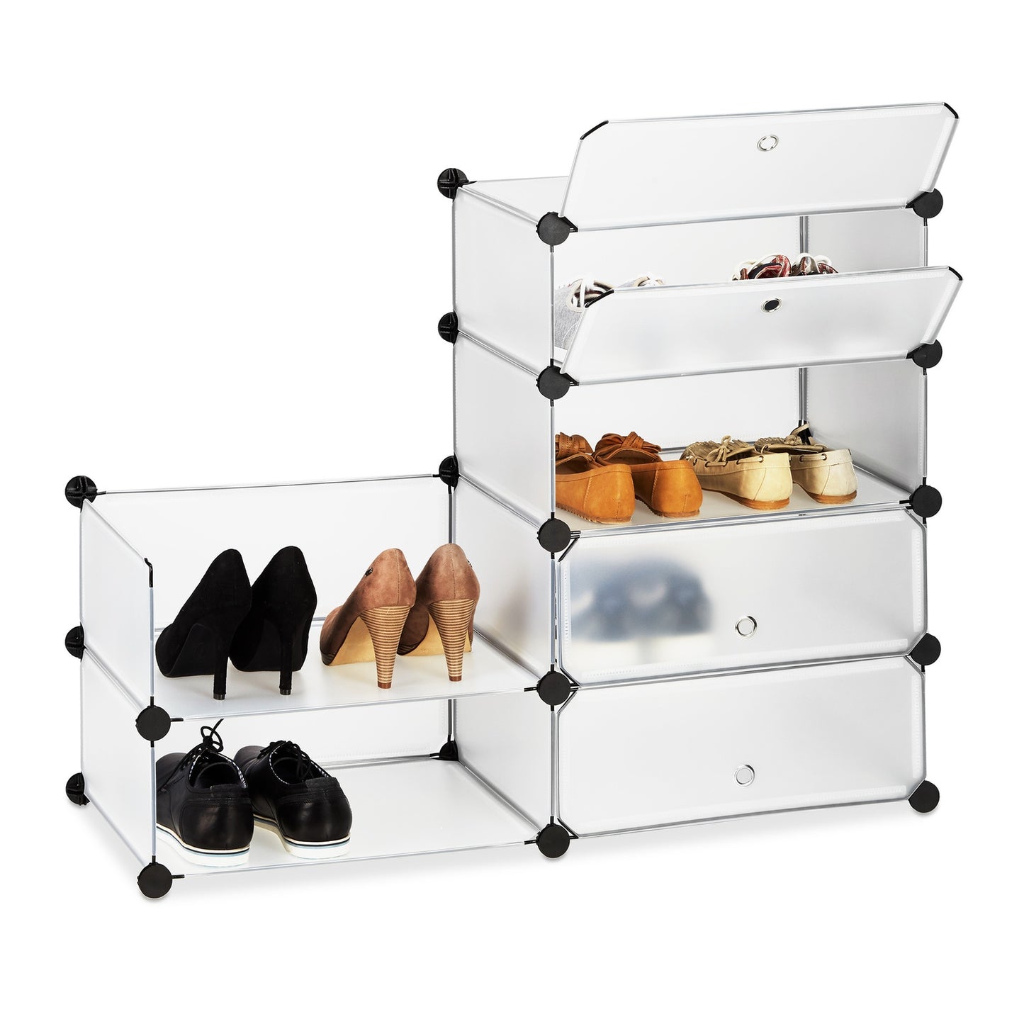 6 Compartment Shoe Cabinet