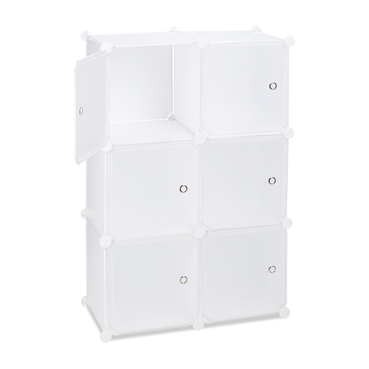 6-door shelving system