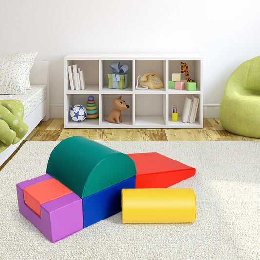 6 PCS. Foam building blocks Giant building blocks for running around and climbing Soft building blocks made of red foam