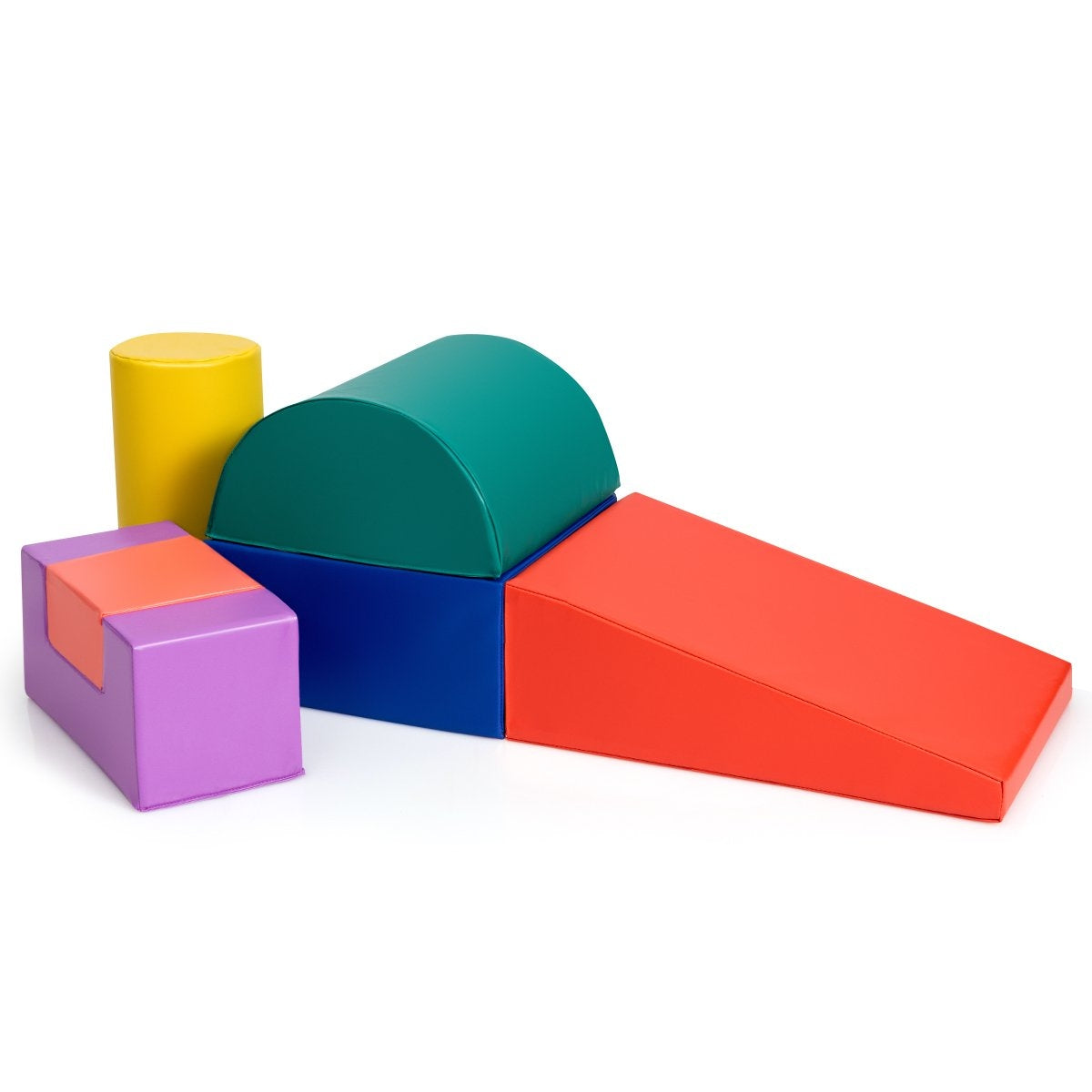 6 PCS. Foam building blocks Giant building blocks for running around and climbing Soft building blocks made of red foam
