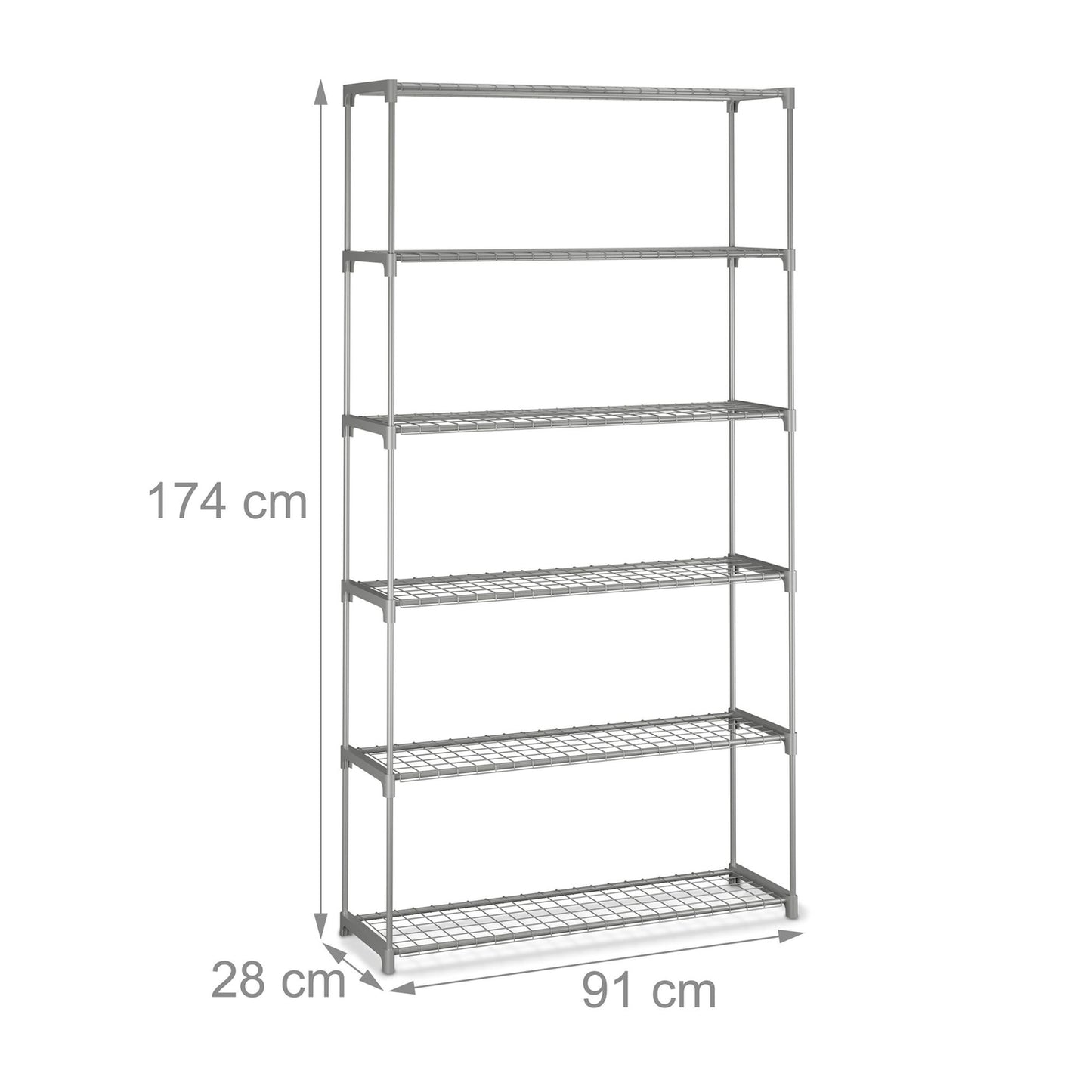 6-Tier Plant Shelf – Indoor/Outdoor Display Stand