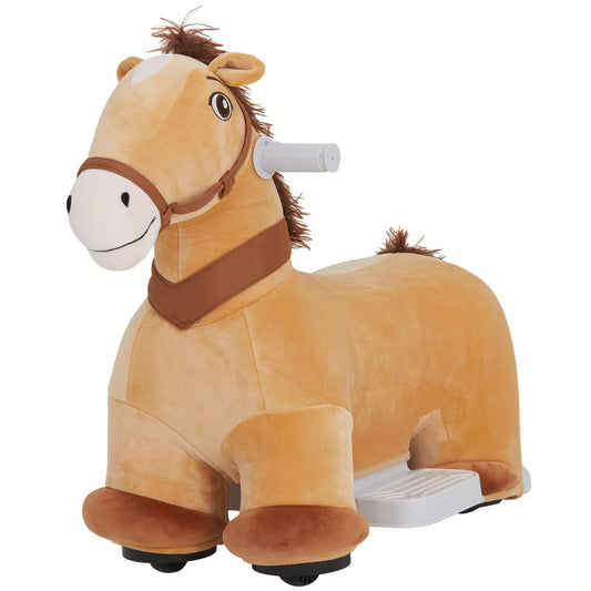 Electric riding toy for children 1.5-3 years, brown