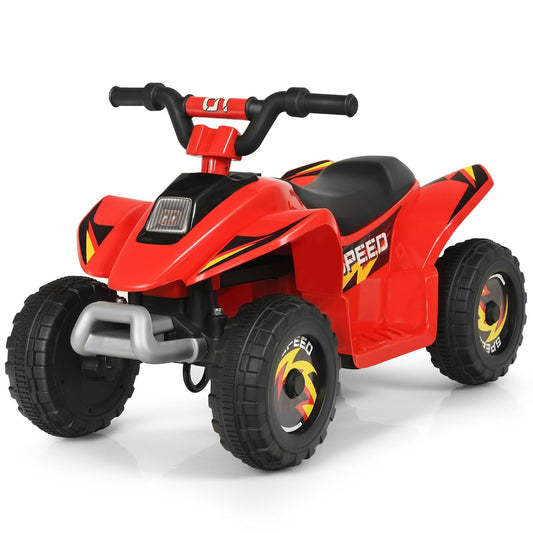 6V electric children's quad mini electric quad children's car 73 x 40 x 44.5 cm red