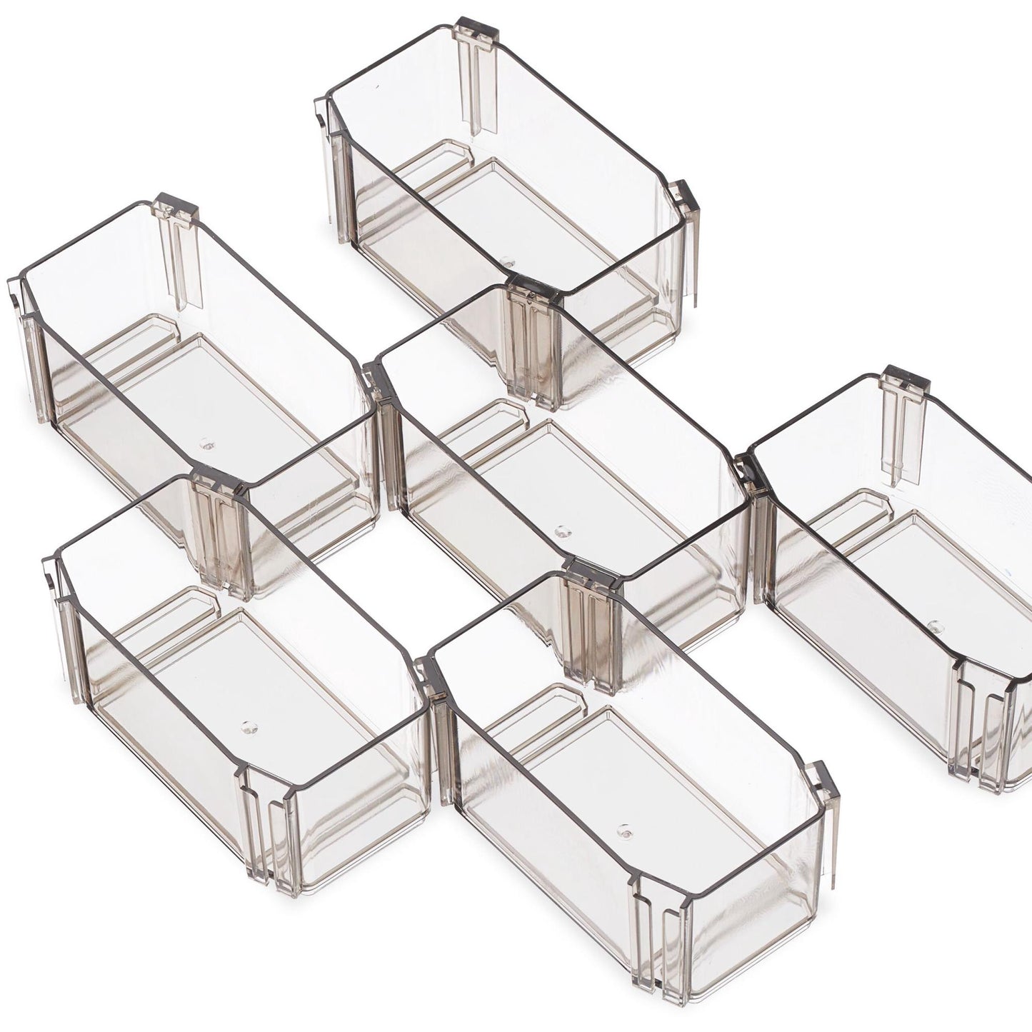 6-part system for drawer storage